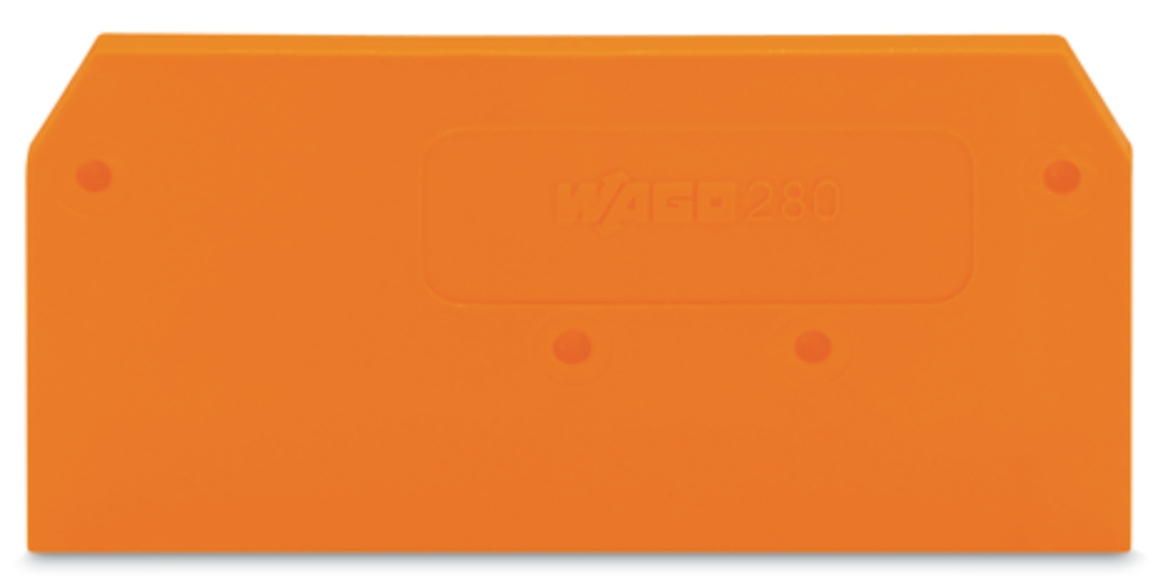 WAGO GmbH & Co. KG Abschlußplatte 2,5mm orange 280-309