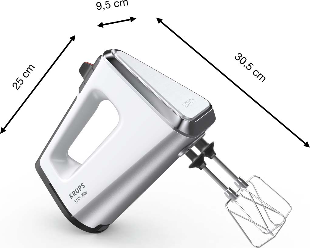 Groupe SEB WMF Handmixer m.Mixstab 3Mix 9000 GN9121 ws/si