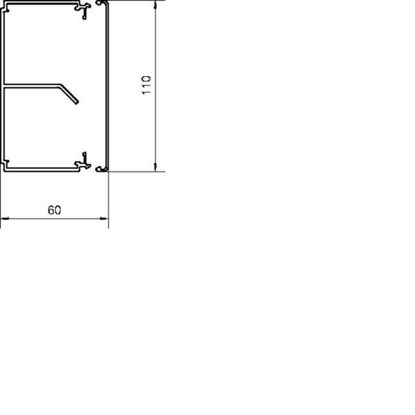 2 M Tehalit Leitungsführungskanal LF 60111 lgr
