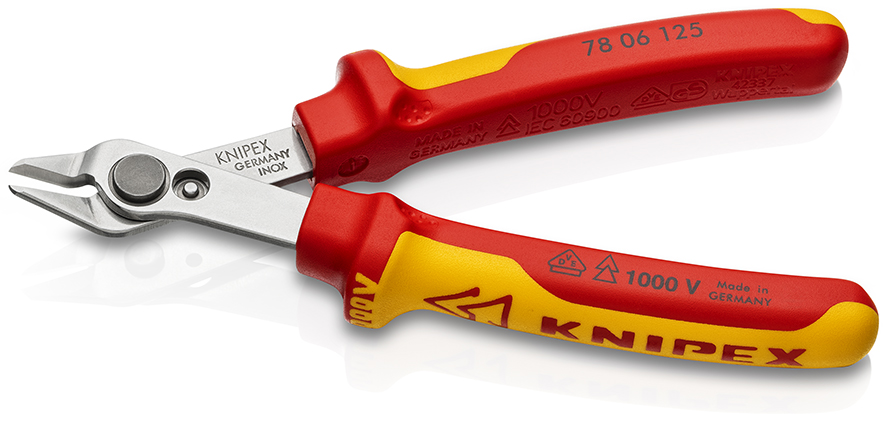 Knipex-Werk Präzisionszange VDE Elec. SuperKnips 78 06 125