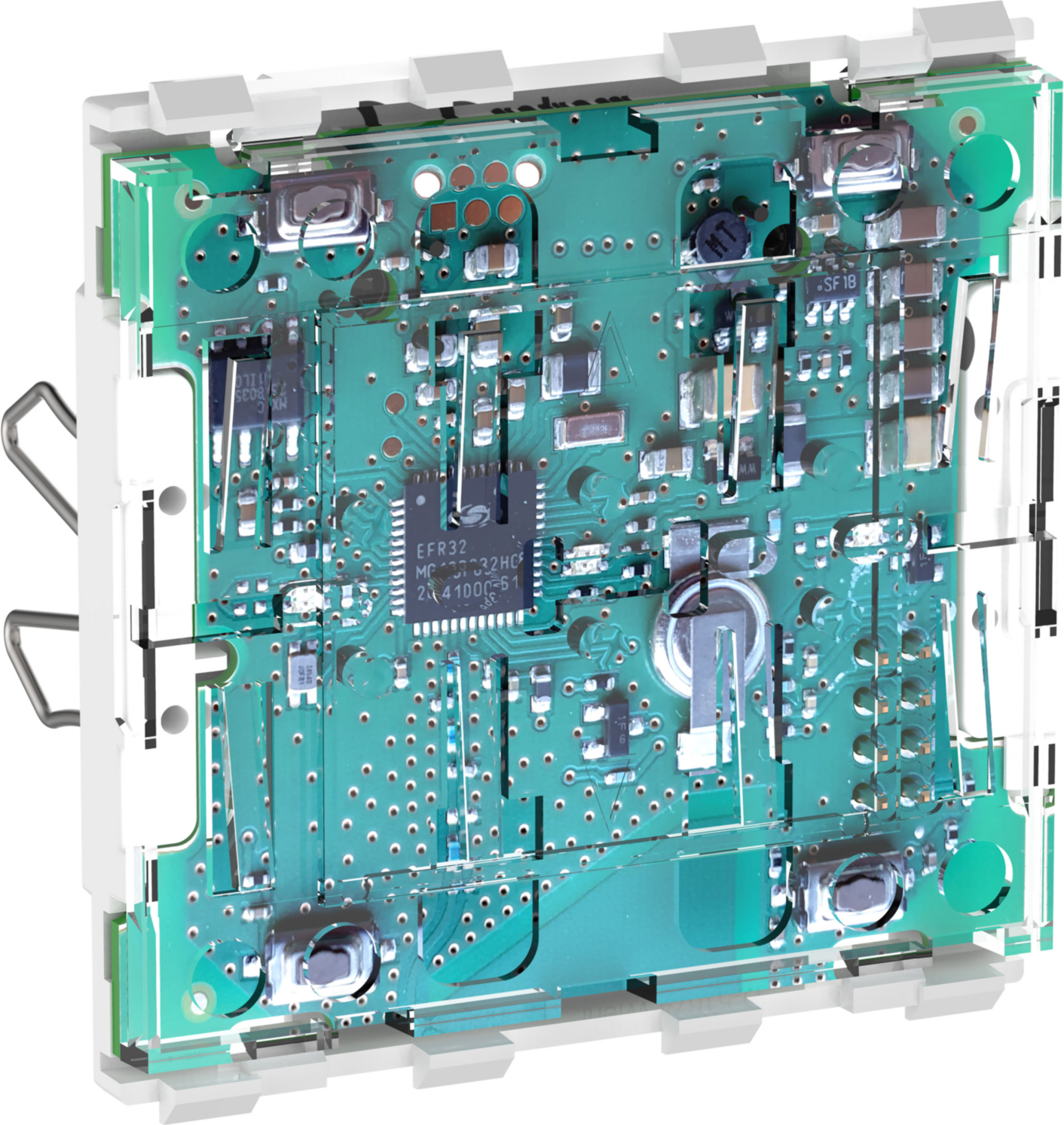 Merten Connected Taster-Modul 2-fach, System M MEG5126-0300