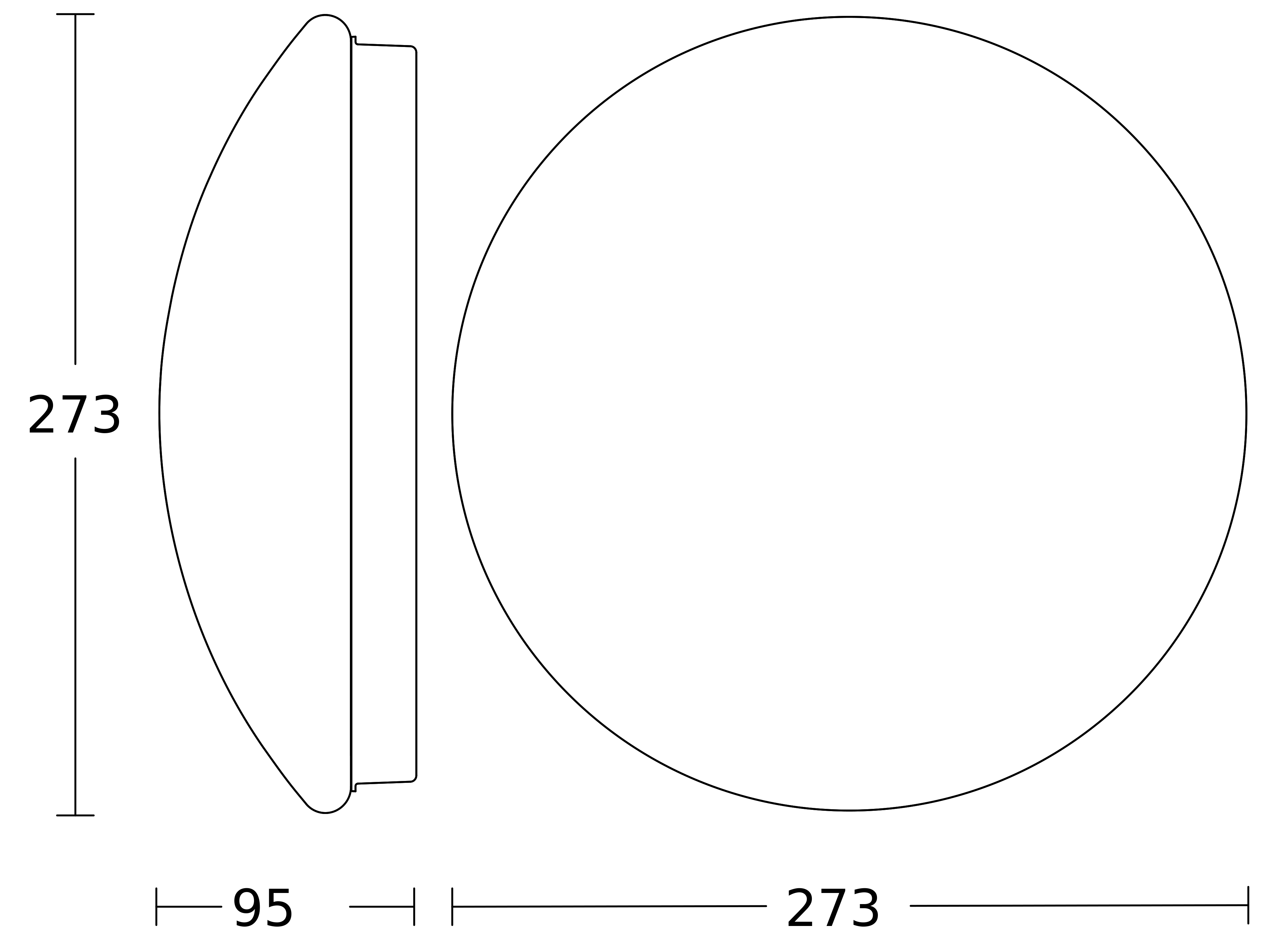 Steinel Sensor-Innenleuchte 275 x 95 mm RS 16 L S WS