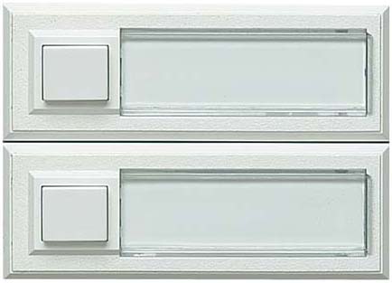 Grothe Klingeltaster AP 1fach 32x90x18mm,ws,bel. ETA 2132A