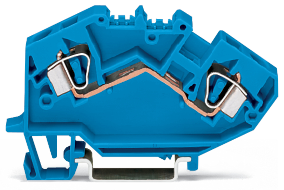 WAGO GmbH & Co. KG Durchgangsklemme 0,2-6mmq blau 782-604