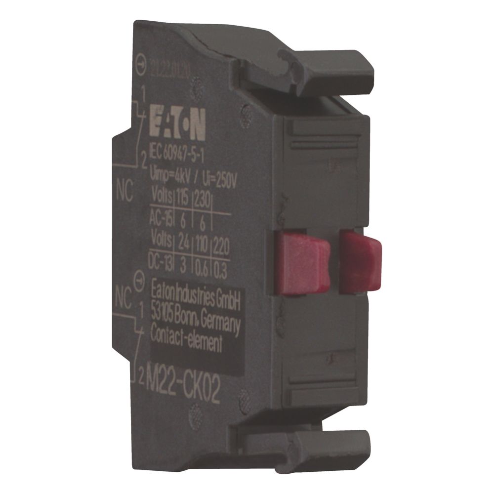 Eaton (Moeller) Kontaktelement 2Ö Front M22-CK02 Eaton (Moeller) Kontaktelement 2Ö Front M22-CK02