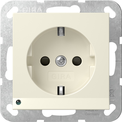Gira Steckdose LED-Leuchte Cremeweiß 417001