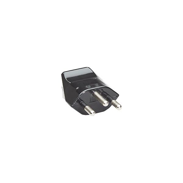 Bachmann Schutzkontakt-Stecker sw, Schweiz 910.175