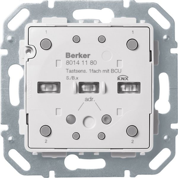 Berker Tastsensor-Modul 1f. m.BCU KNX 80141180