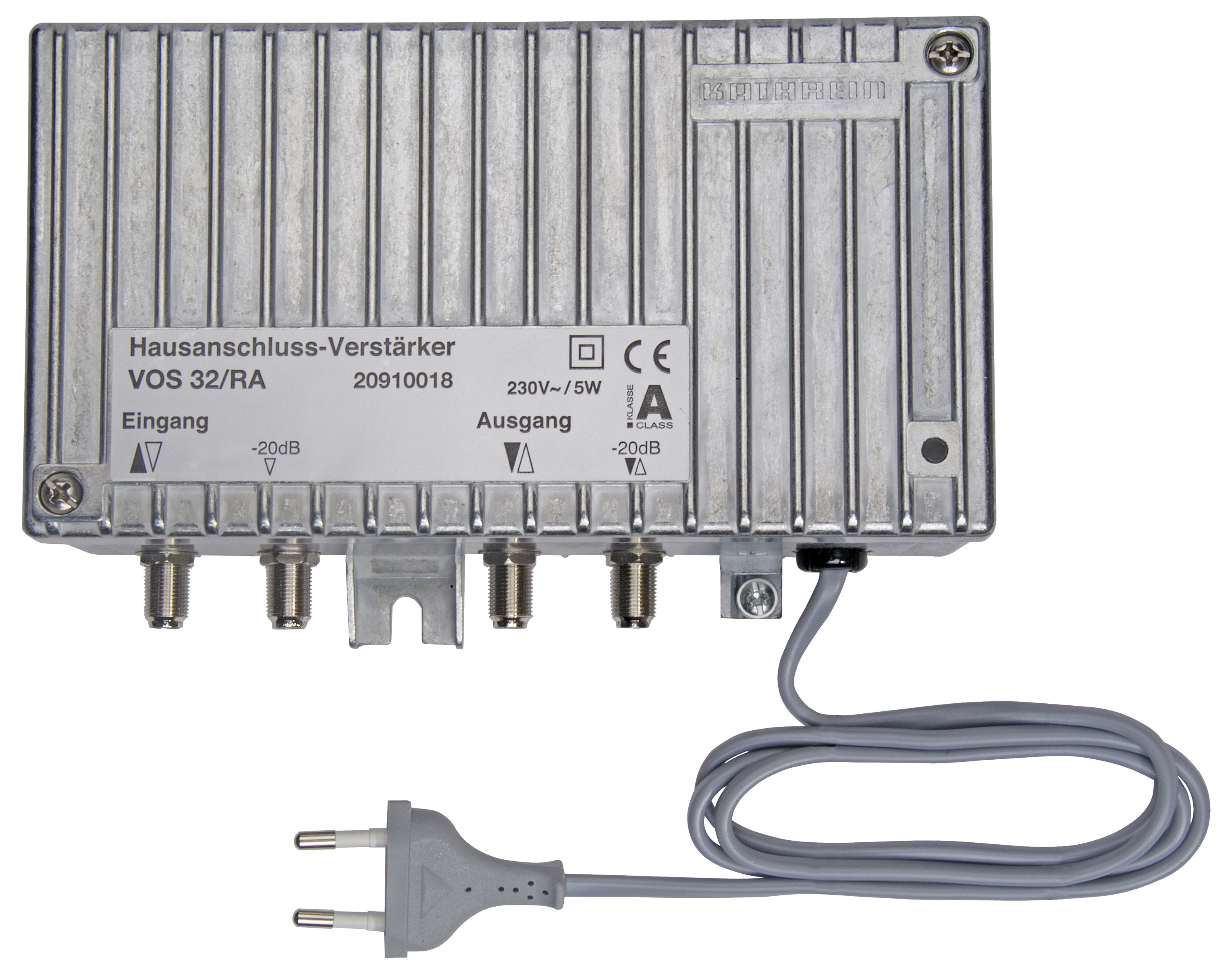 Kathrein Hausanschluss-Verstärker 5-65/85-1006 MHz VOS 32/RA-1G