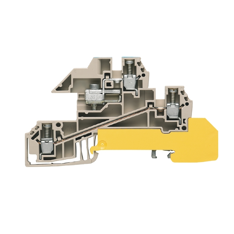 Weidmüller Verteilerklemme 0,5..4 mm WDL 2.5/S/NT/L/PE