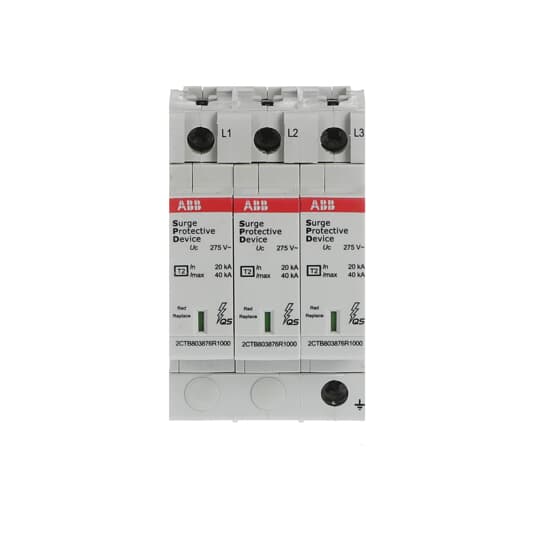 ABB Stotz S&J Überspannungsschutz Typ2 TN-C 3P 20kA OVRT23L40-275PQ