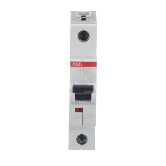 ABB Stotz S&J Sicherungsautomat 6kA 0,5A C 1p S201-C0,5 ABB Stotz S&J Sicherungsautomat 6kA 0,5A C 1p S201-C0,5