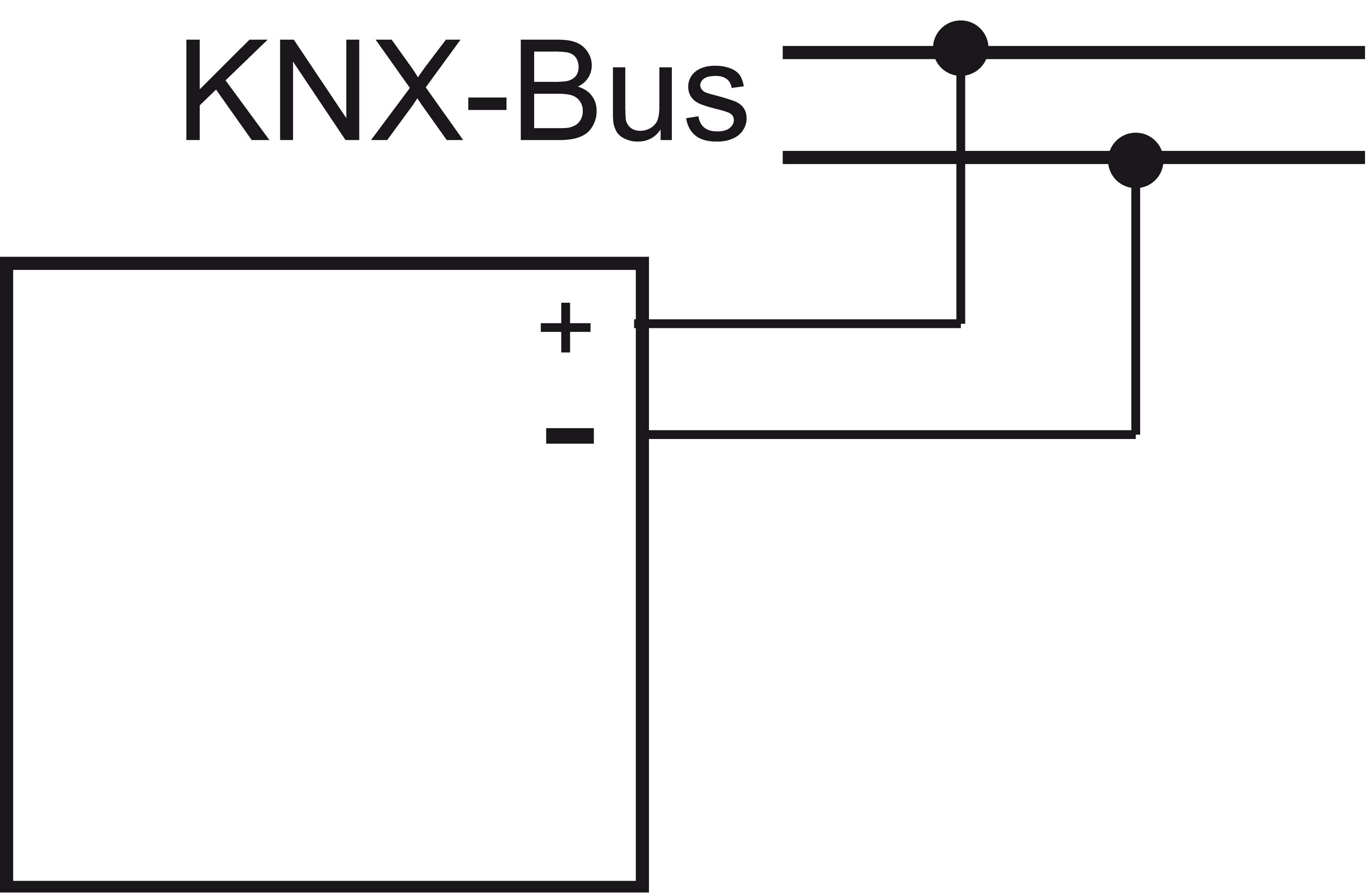 Busch-Jaeger Tastsensor 4fach mit Busankoppler 6127/01-84