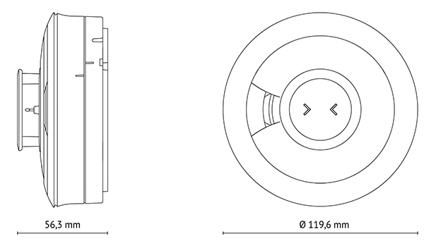 Ei Electronics Wärmewarnmelder Ei630iRF