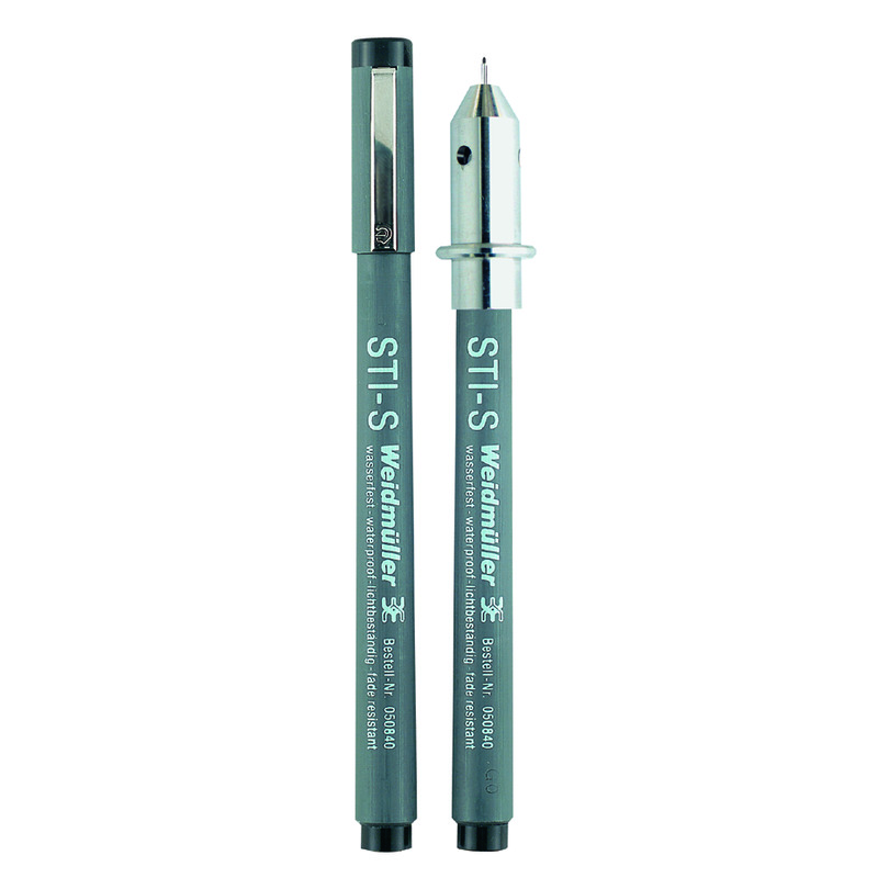 Weidmüller Beschriftungsstift Waterproof sw STI #0508401694