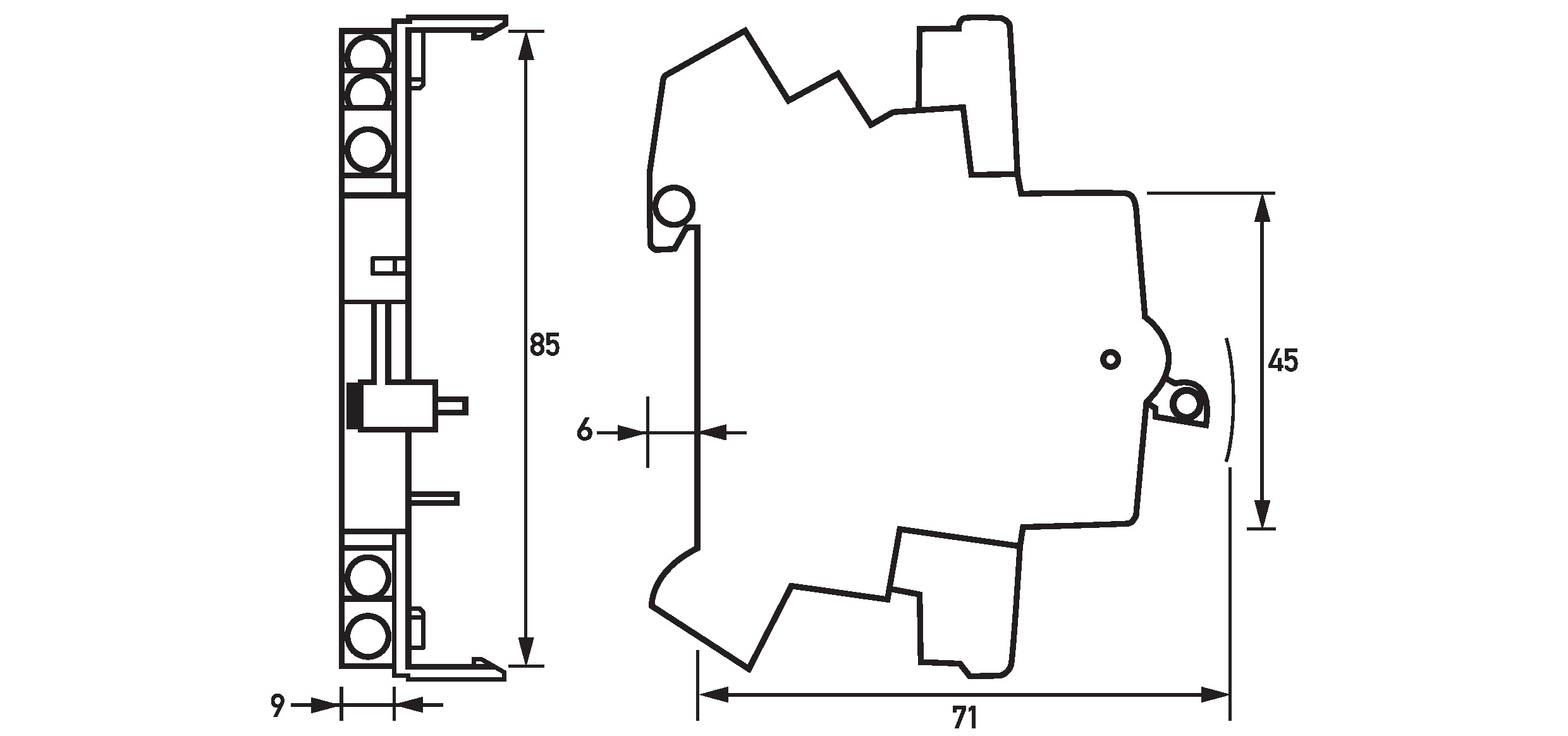 Doepke Hilfsschalter DHi 11/DFS2/4 Doepke Hilfsschalter DHi 11/DFS2/4