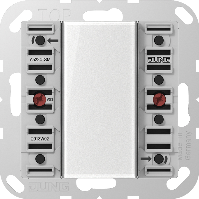 Jung Tastsensor-Modul 2fach AC/DC24V 2-k. 4Sp. A 5224 TSM