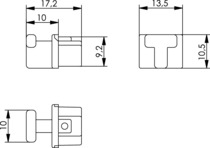 Telegärtner Staubschutzkappe f.RJ45-Bu,alpinweiss 100021266 Telegärtner Staubschutzkappe f.RJ45-Bu,alpinweiss 100021266
