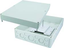 Telegärtner LWL-Spleißbox-Gehäuse IP66 S-V 254x180x90mm 100022258