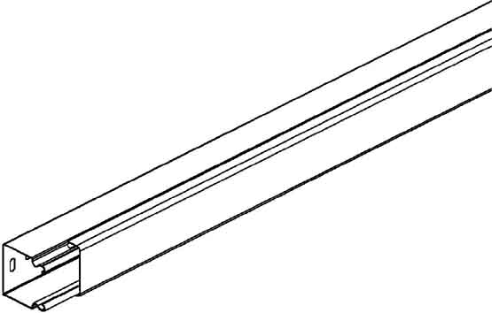 2 M Niedax LFK-Kanal Unterteil + Deckel LLK 40.060 W