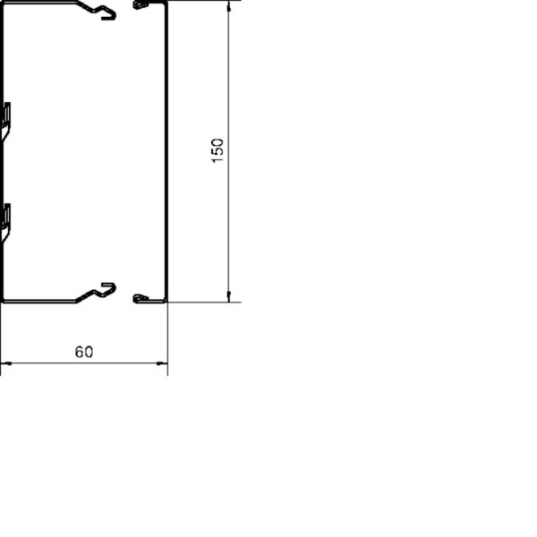 2 M Tehalit Leitungsführungskanal LFS 60150 verz