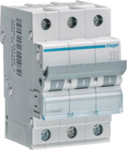Hager Leitungsschutzschalter 3pol. C-16A, 6kA MCN316