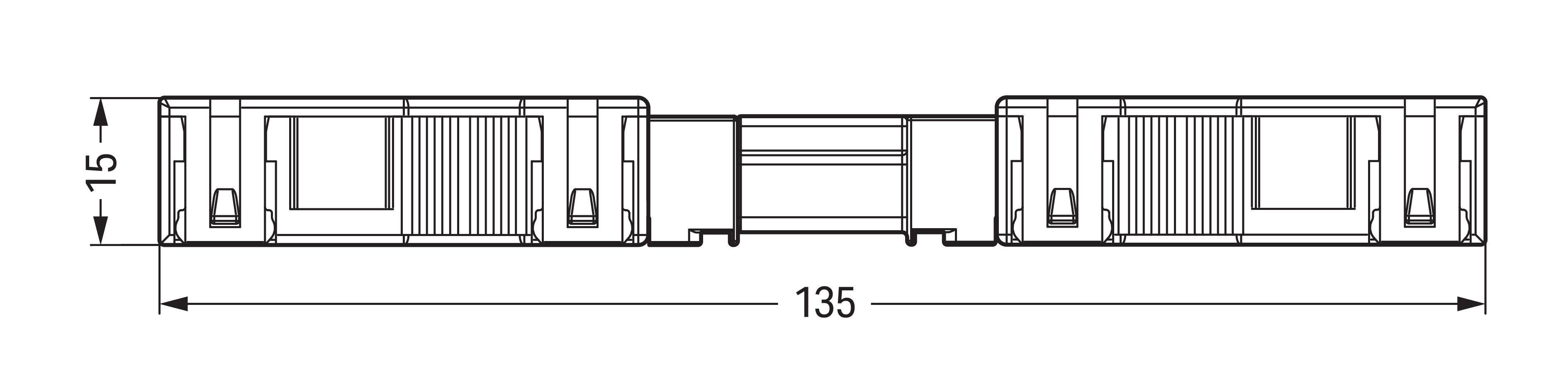 WAGO GmbH & Co. KG Buchse 2x0,5-4mmq schwarz 770-103