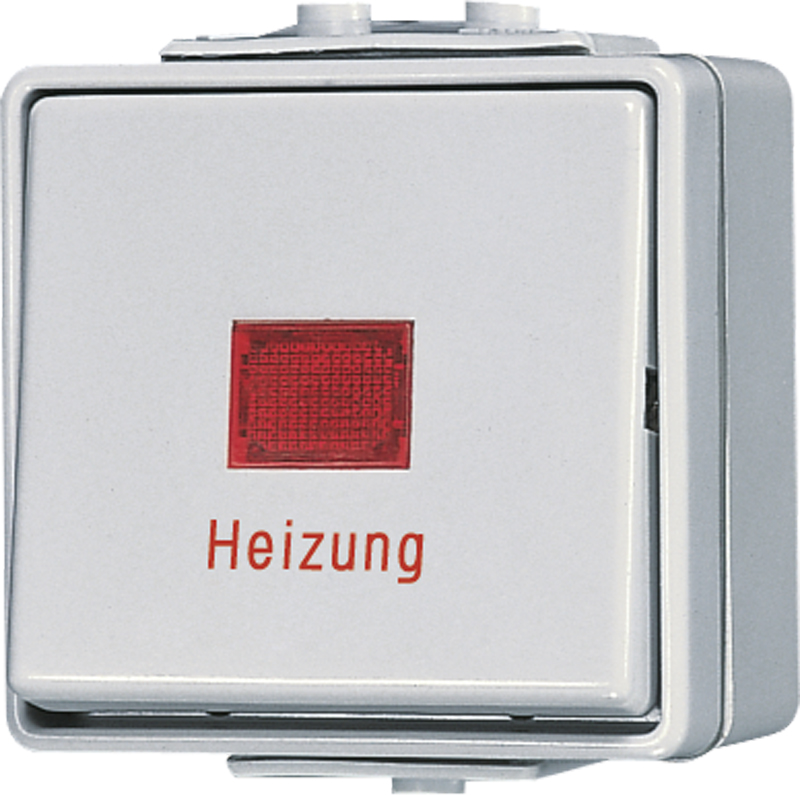Jung Heizung Notschalter Univ.Aus-Wechsel 606 HW