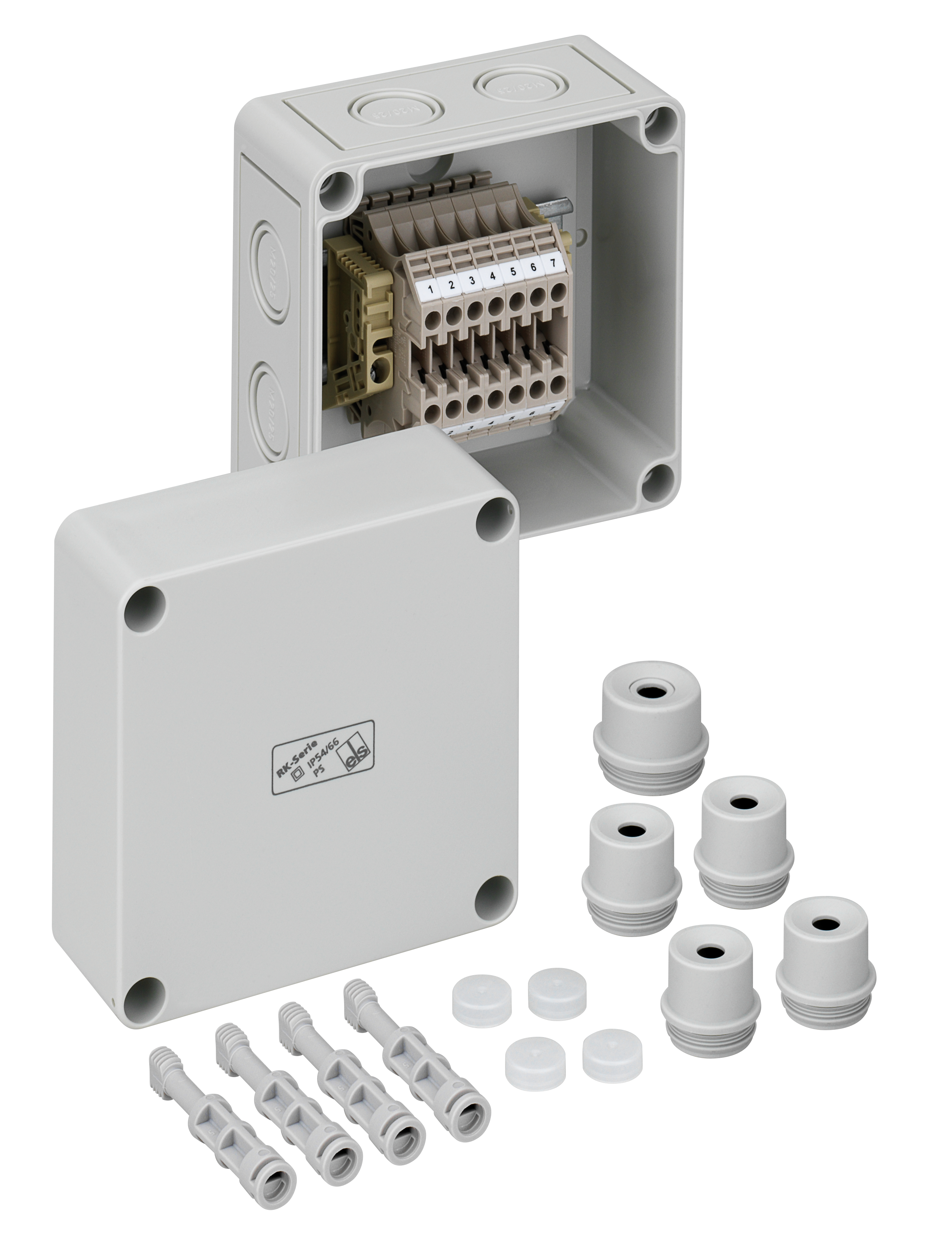 Spelsberg Klemmenkasten L110xB110xH90 RK 4/07-7x4qmm