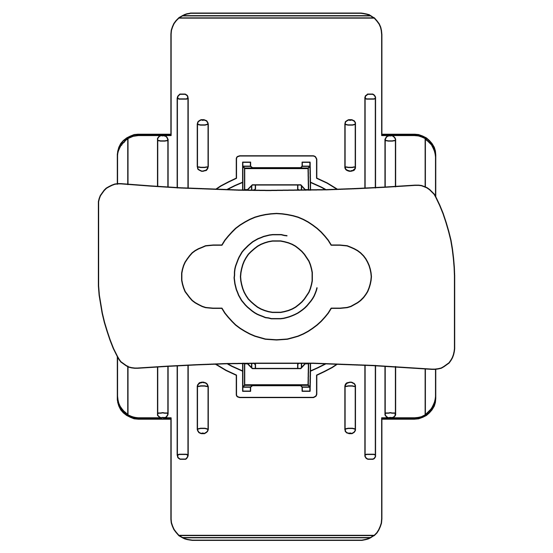 K2 Systems Einlegemutter Edelstahl mit Montageclip 1001643