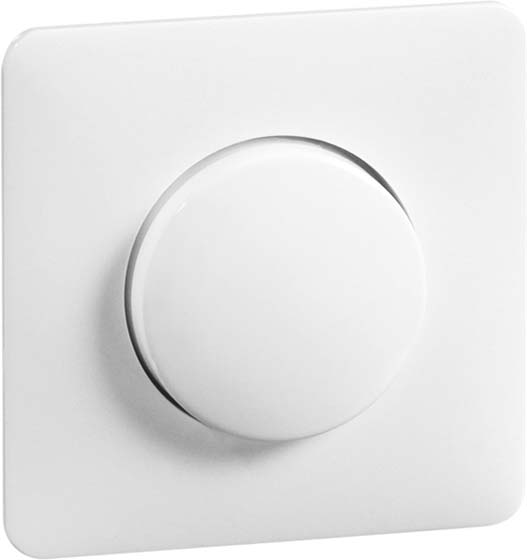 Peha Abdeckung mit Knopf rws für Drehdimmer D 80.610.02 V HR