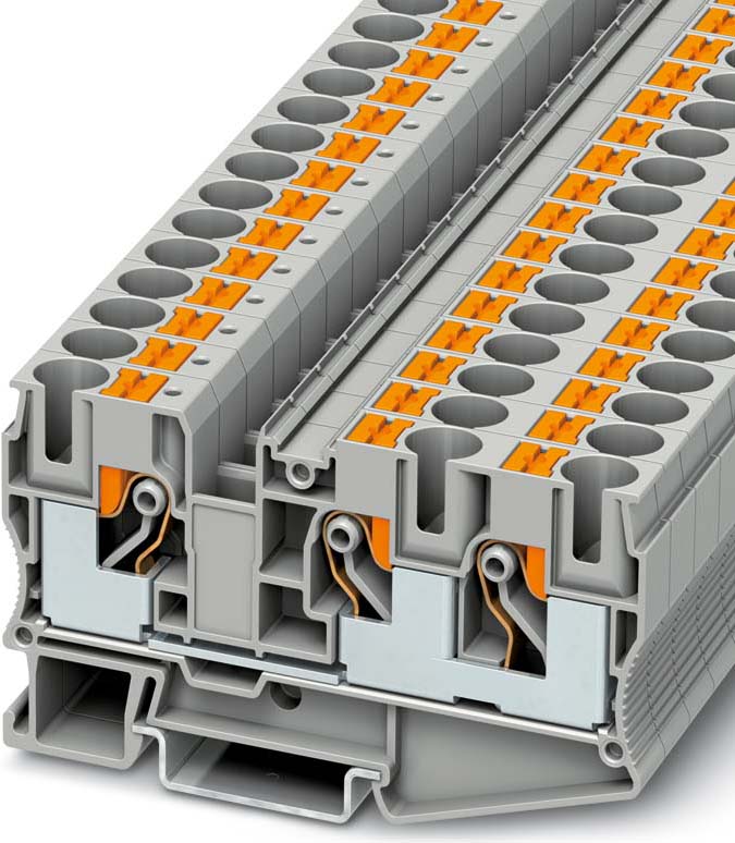 Phoenix Contact Durchgangsklemme 0,5-16qmm, AWG 20-6 PT 10-TWIN