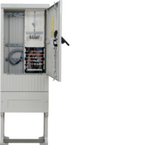 Hager Zähleranschlusssäule 1ZP + 1LP, 2-feldig ZAS175MH1
