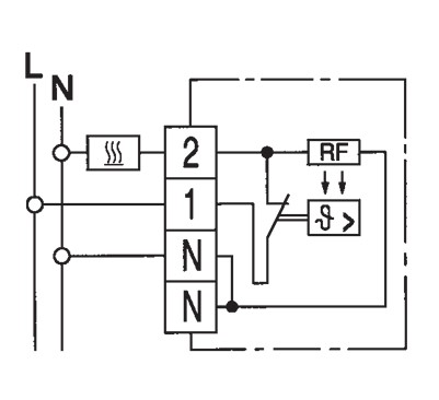 Eberle Controls Temperaturregler  RTR-E 6121