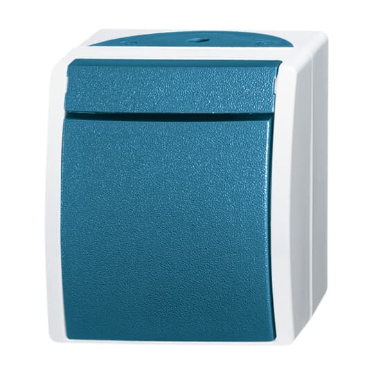 Busch-Jaeger Kreuzschalter AP 2601/7 W-53