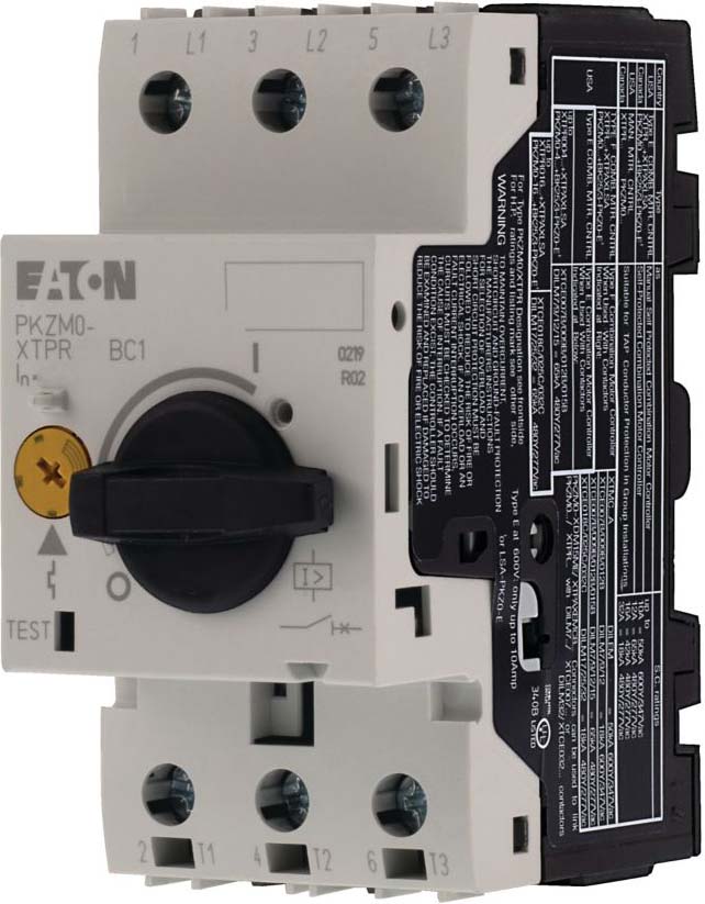 Eaton Transformatorschutz 3p,handbetätigt PKZM0-6,3-T