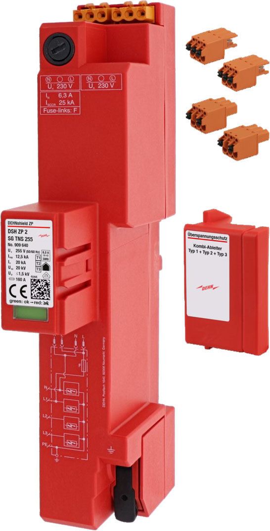 DEHN Kombi-Ableiter DSH ZP 2 SG TNS 255