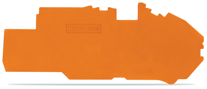 WAGO GmbH & Co. KG Abschlussplatte orange 2016-7792