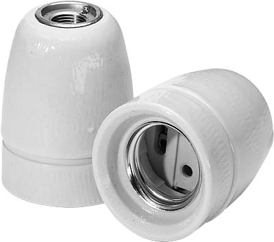 Houben Fassung E27 Porz,ws,3-tlg,M10x1 535685