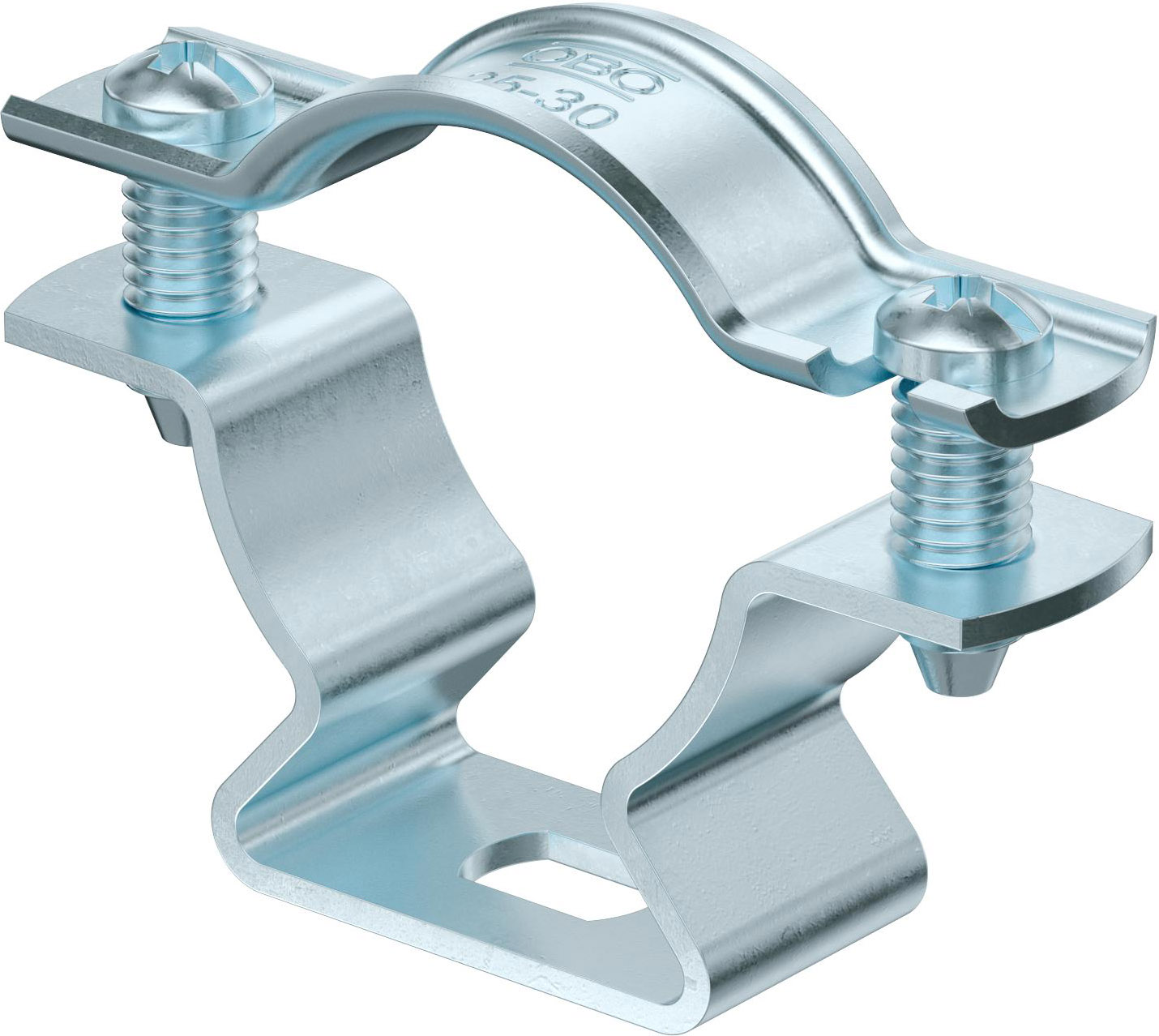 OBO Bettermann Vertr Abstandschelle mit Langloch 25-30mm ASL 733 30 G