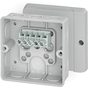Hensel Kabelabzweigkasten 1,5-4qmm 3ph. 6qmm DE 9345