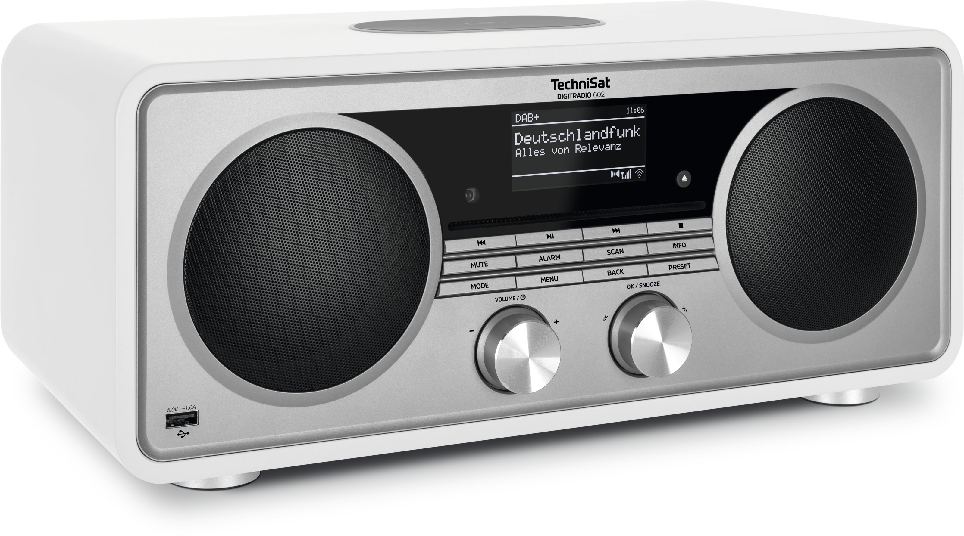 TechniSat DAB+Digitalradio DIGITRADio602 ws/si