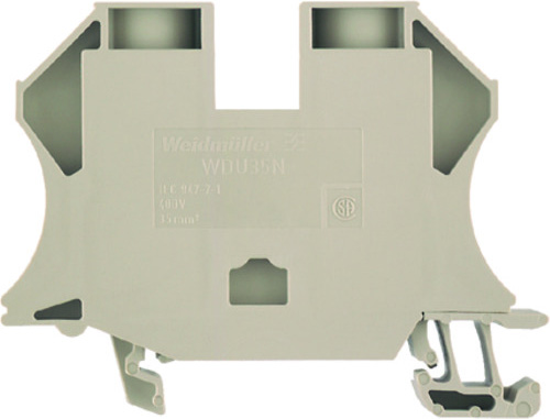 Weidmüller Durchgangsklemme 66x16x51mm WDU 35N