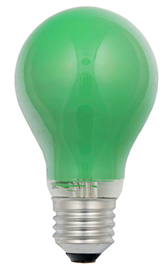 Scharnberger+Has. Allgebrauchslampe B60x105 E27 230V 15W grün 40241