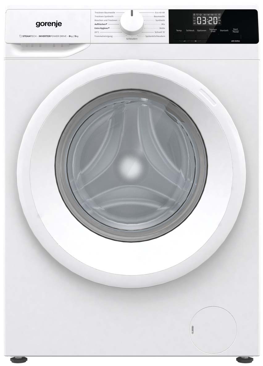 Hisense Gorenje DA Waschtrockner 8/5kg,1400Upm,Steam W3D2A854ADPS/DE