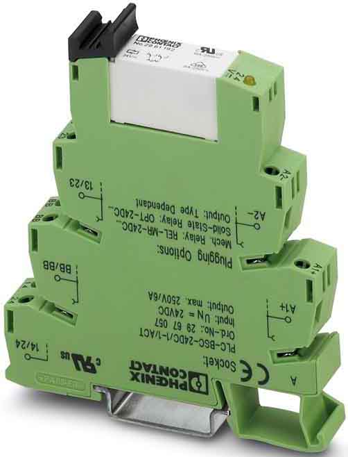 10 STK Phoenix Contact Grundklemme PLC-BSC-230UC/21-21