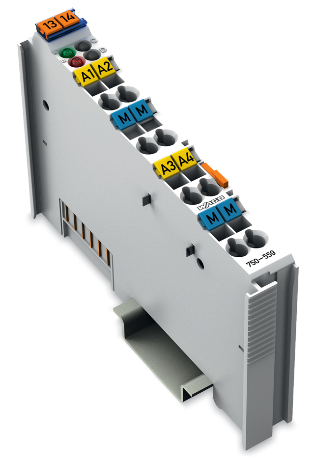 WAGO GmbH & Co. KG Analog Ausgangsklemme 4AO 0-10VDC 750-559