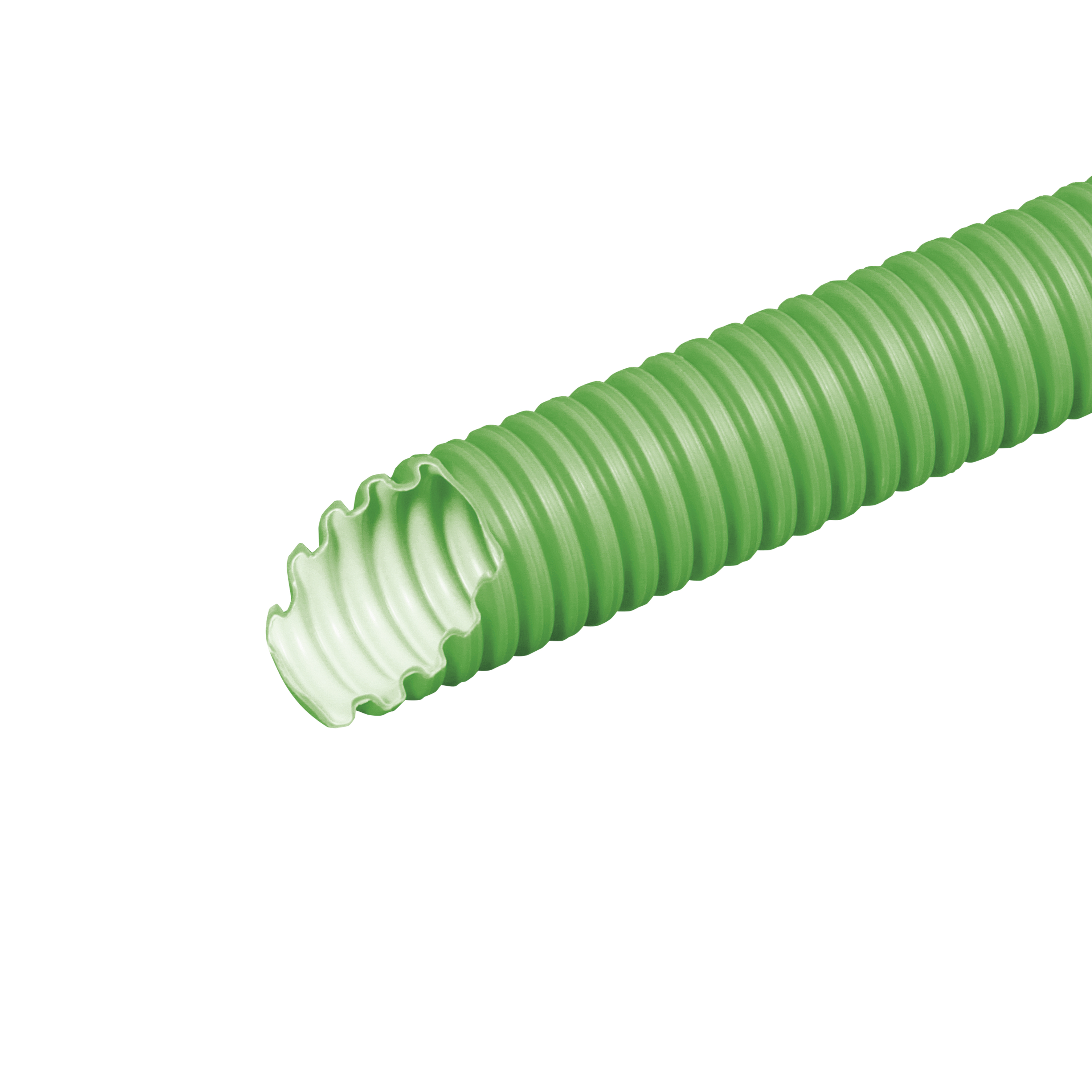 100 M Fränkische Kunststoff-Wellrohr leicht 20,0x14,4mm FBY-EL-F 20 gn