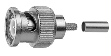 Telegärtner BNC-Kabelstecker Crimp G2 (RG-59 B/U) 100027490
