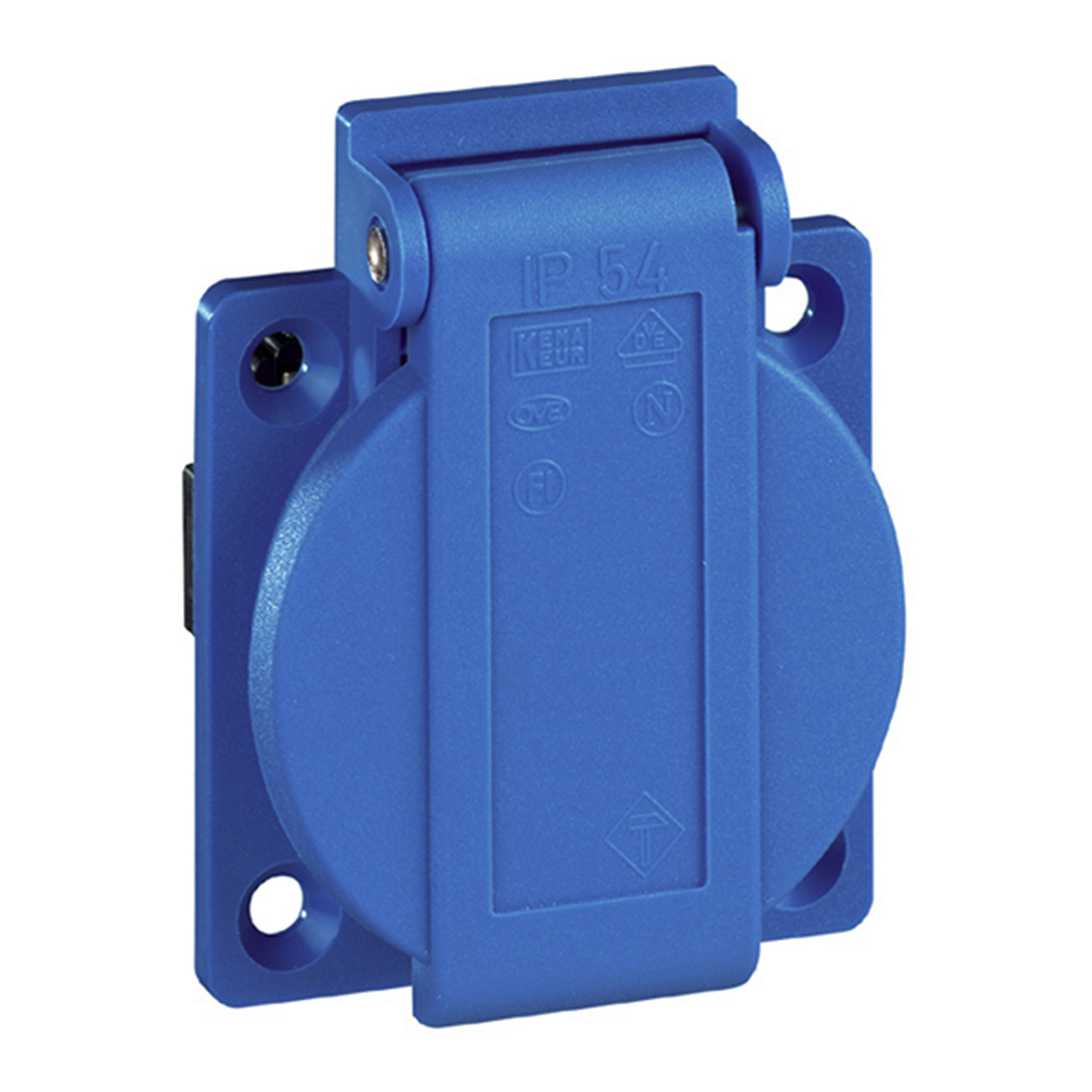 Walther Werke Schutzkontaktsteckdose 16A230V2P+E IP54 bl 10003